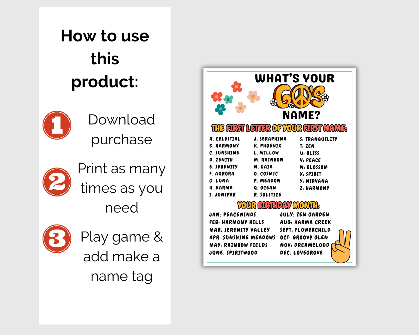 60s Party Game Bundle