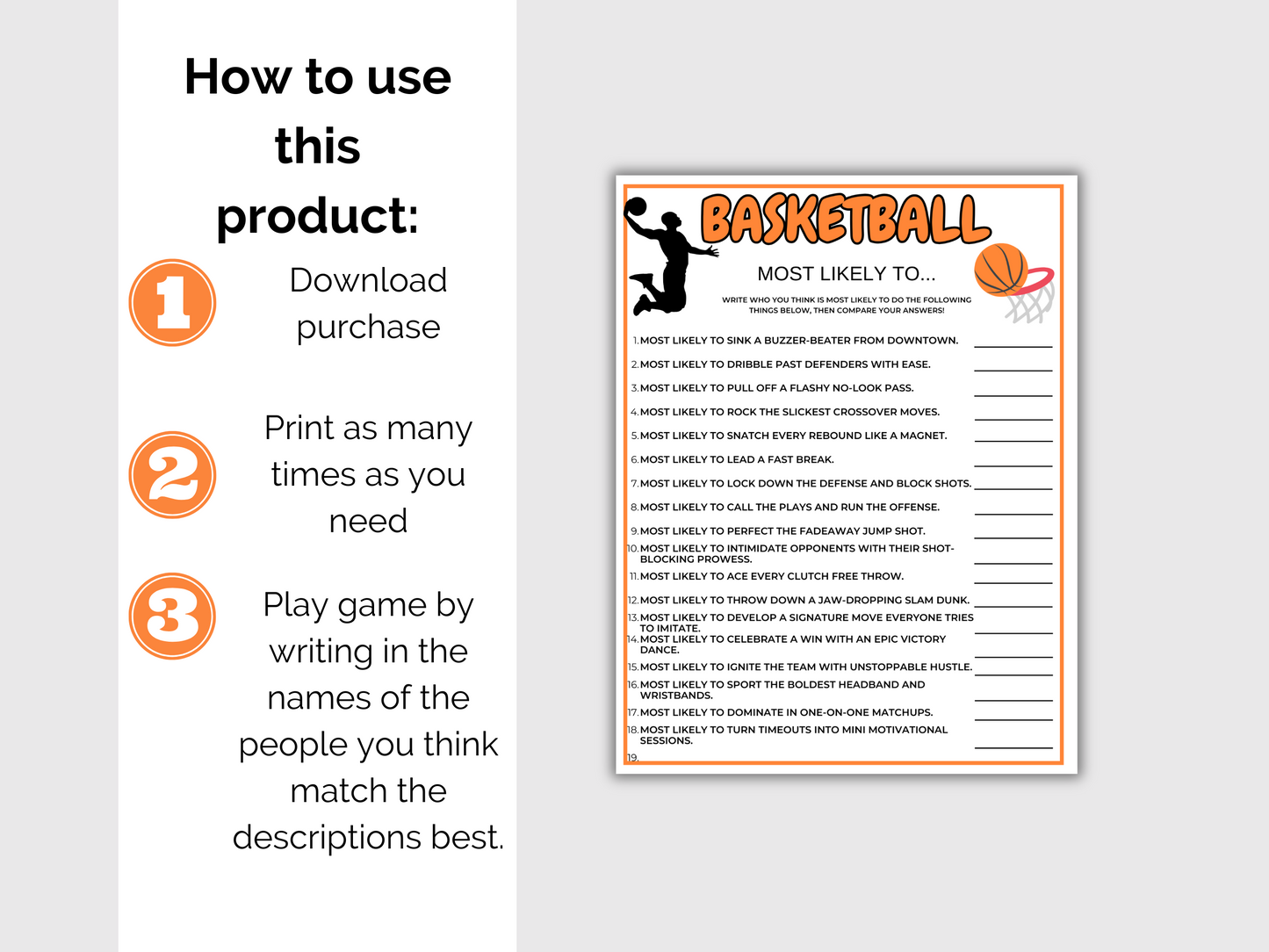 Basketball Most Likely To