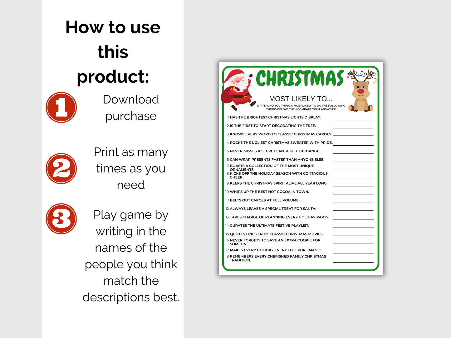 Christmas Most Likely To