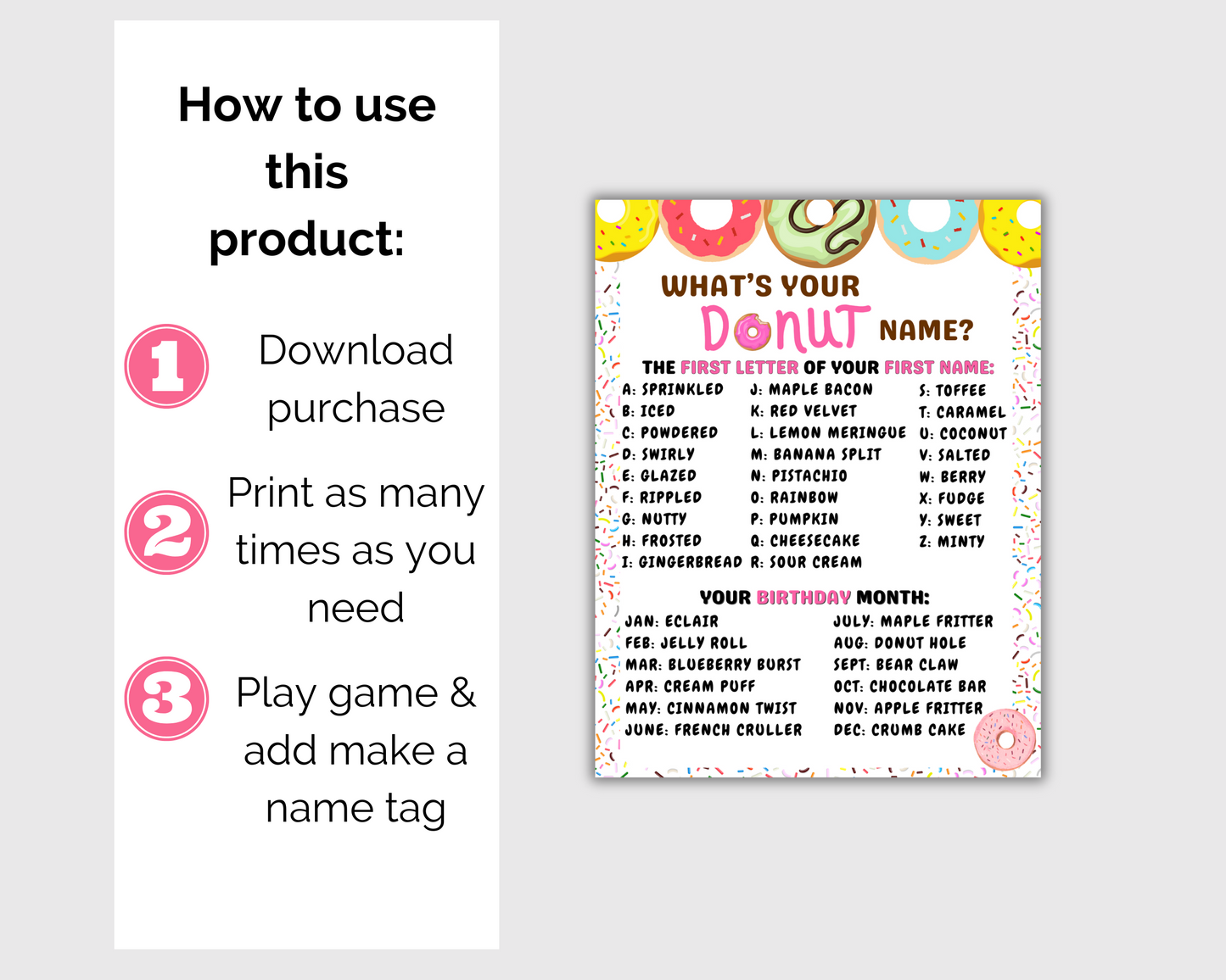 Donut Game Bundle
