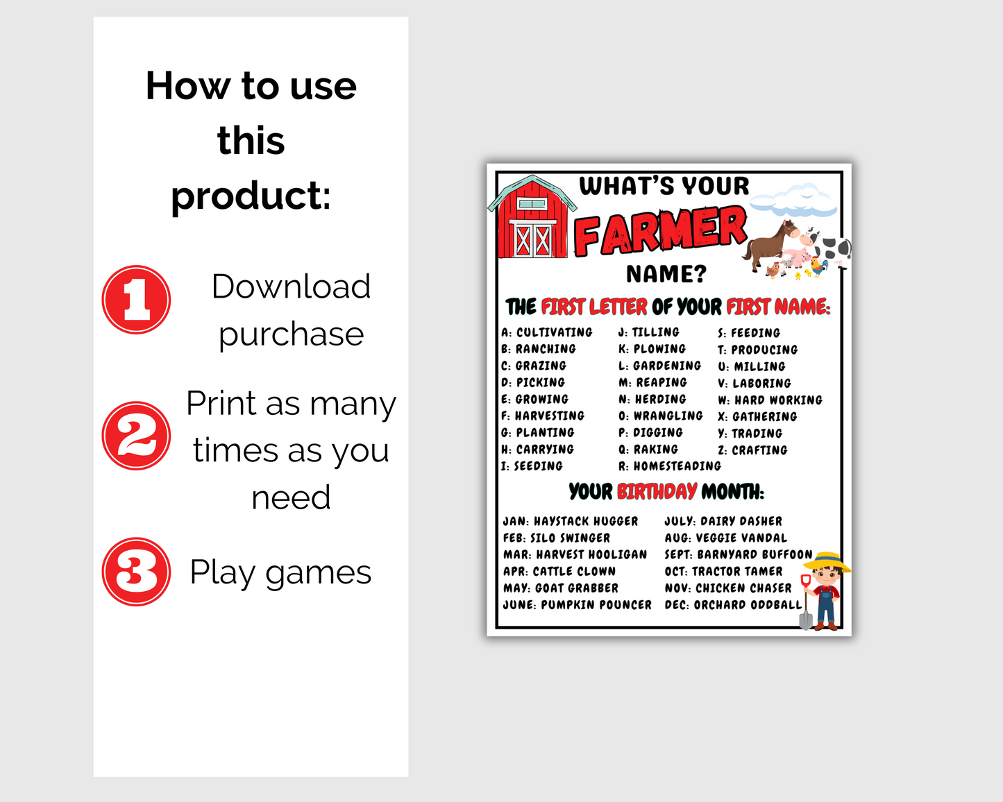 Farm Game Bundle