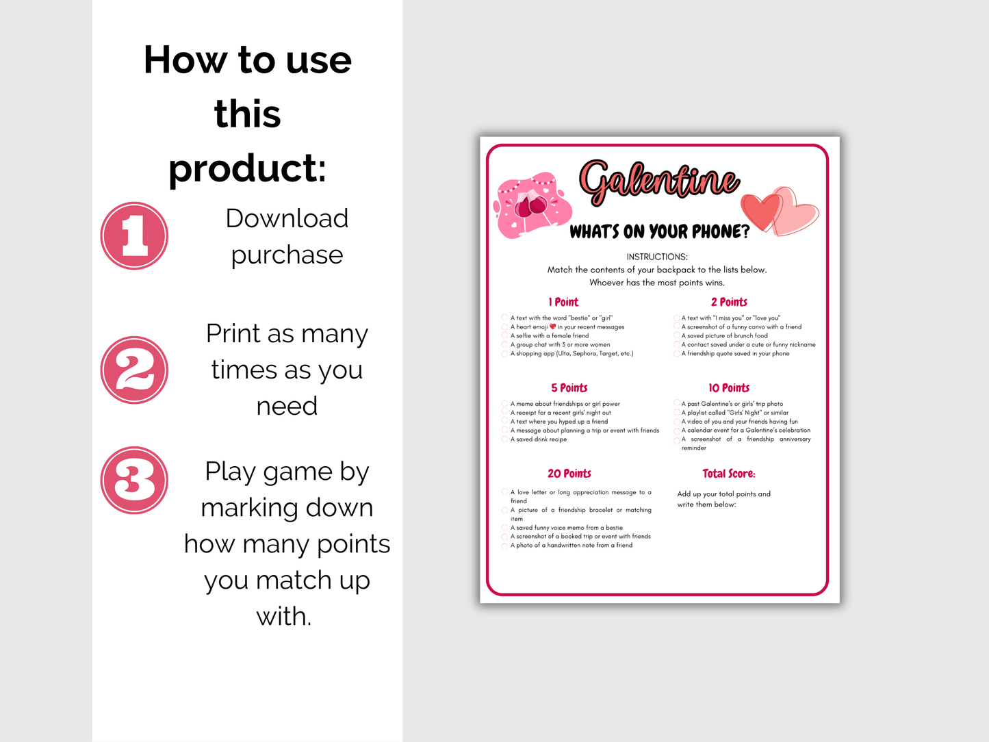 Galentine's Day What's On Your Phone