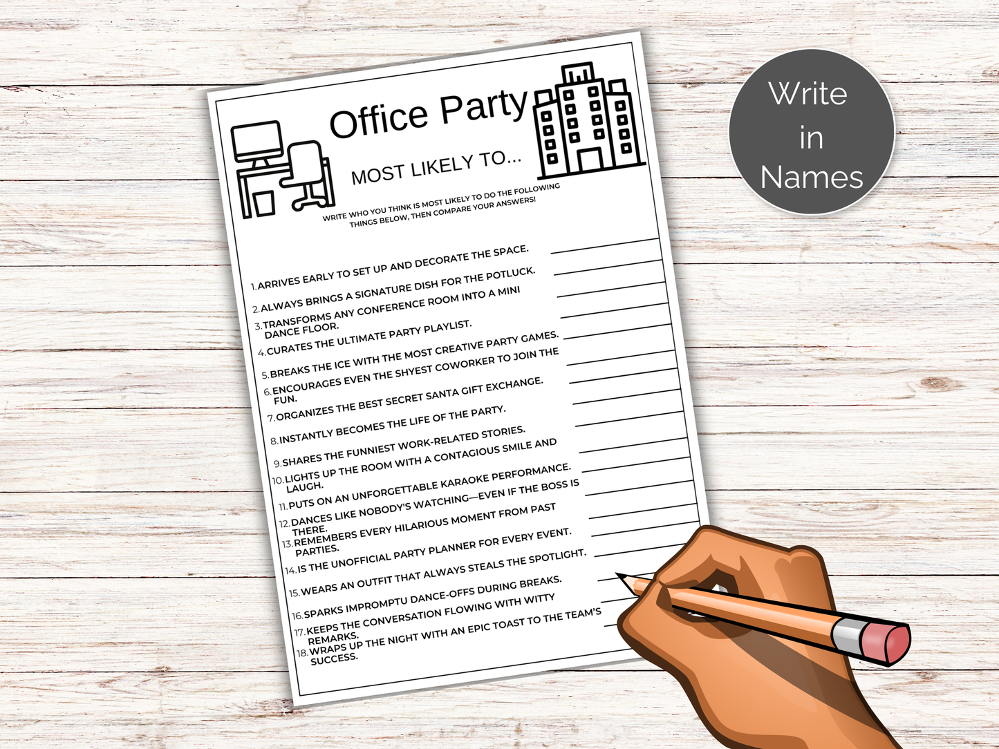 Office Most Likely To
