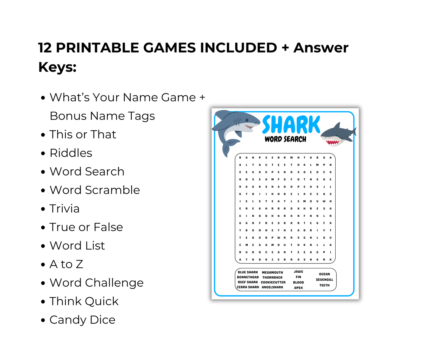 Shark Games Bundle