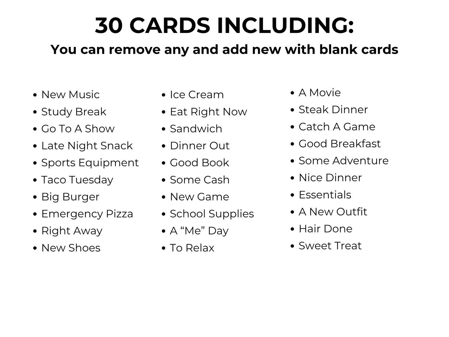 13th Birthday Gift Card Book Editable or Printable