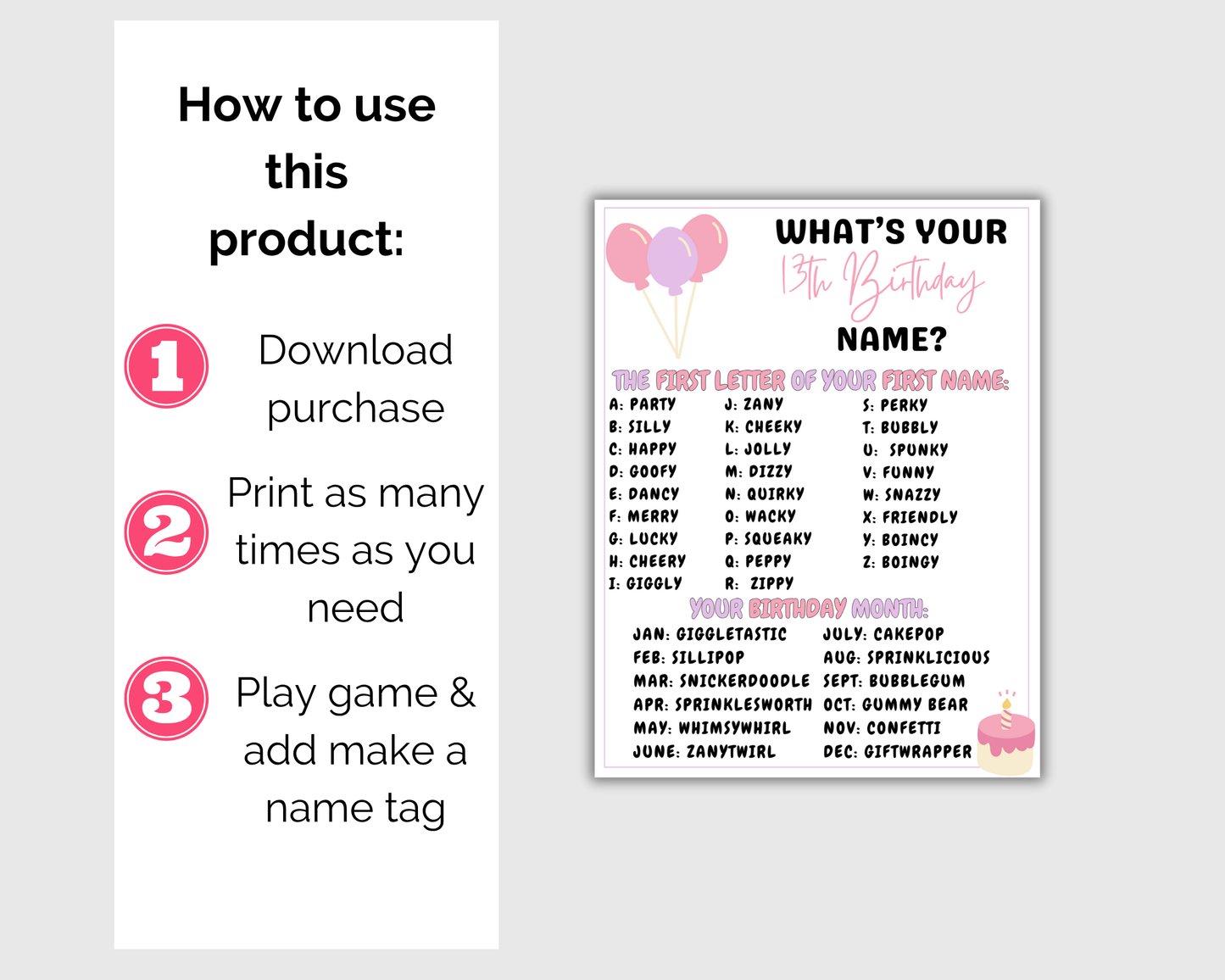 13th Birthday Game Bundle