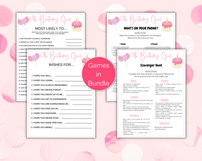 13th Birthday Game Bundle