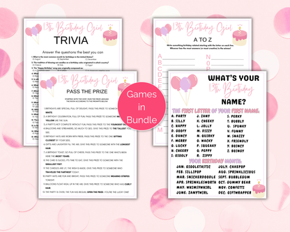 13th Birthday Game Bundle