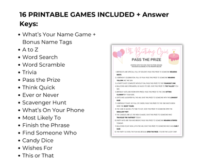 13th Birthday Game Bundle