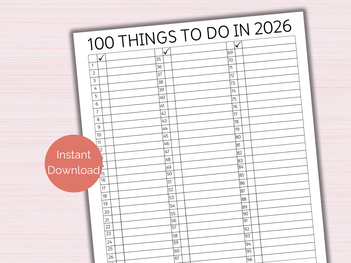 100 Things to Do in 2026