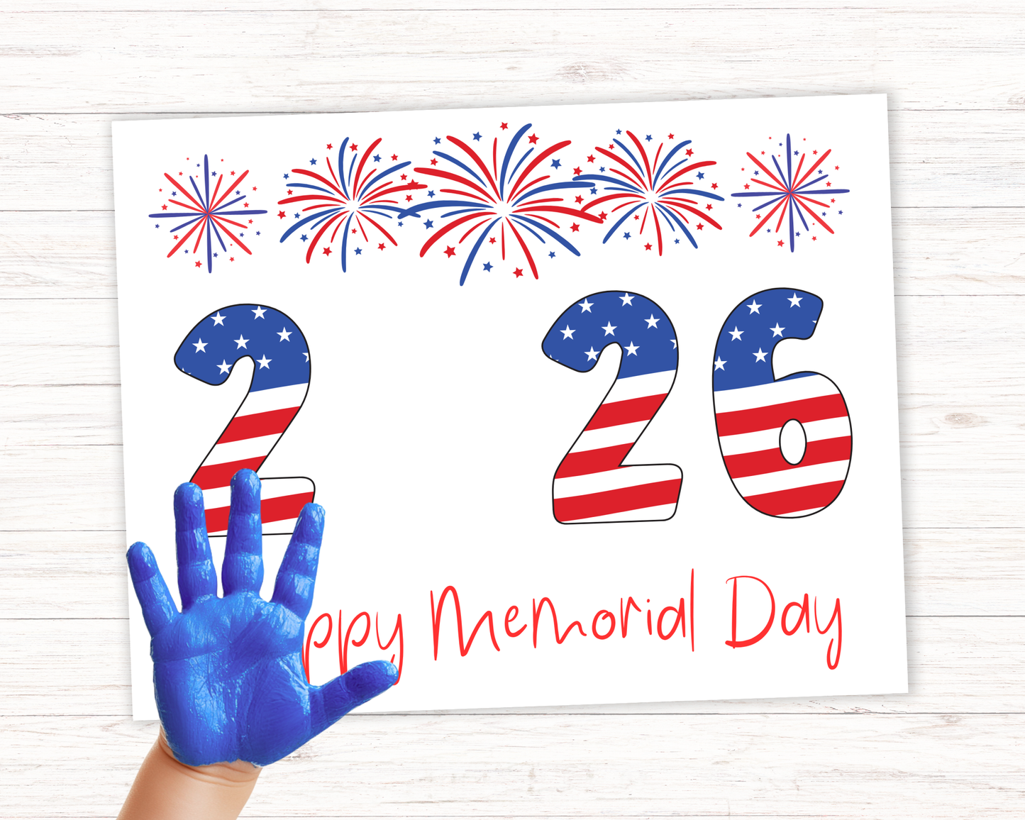 Memorial Day 2026 Handprint Art