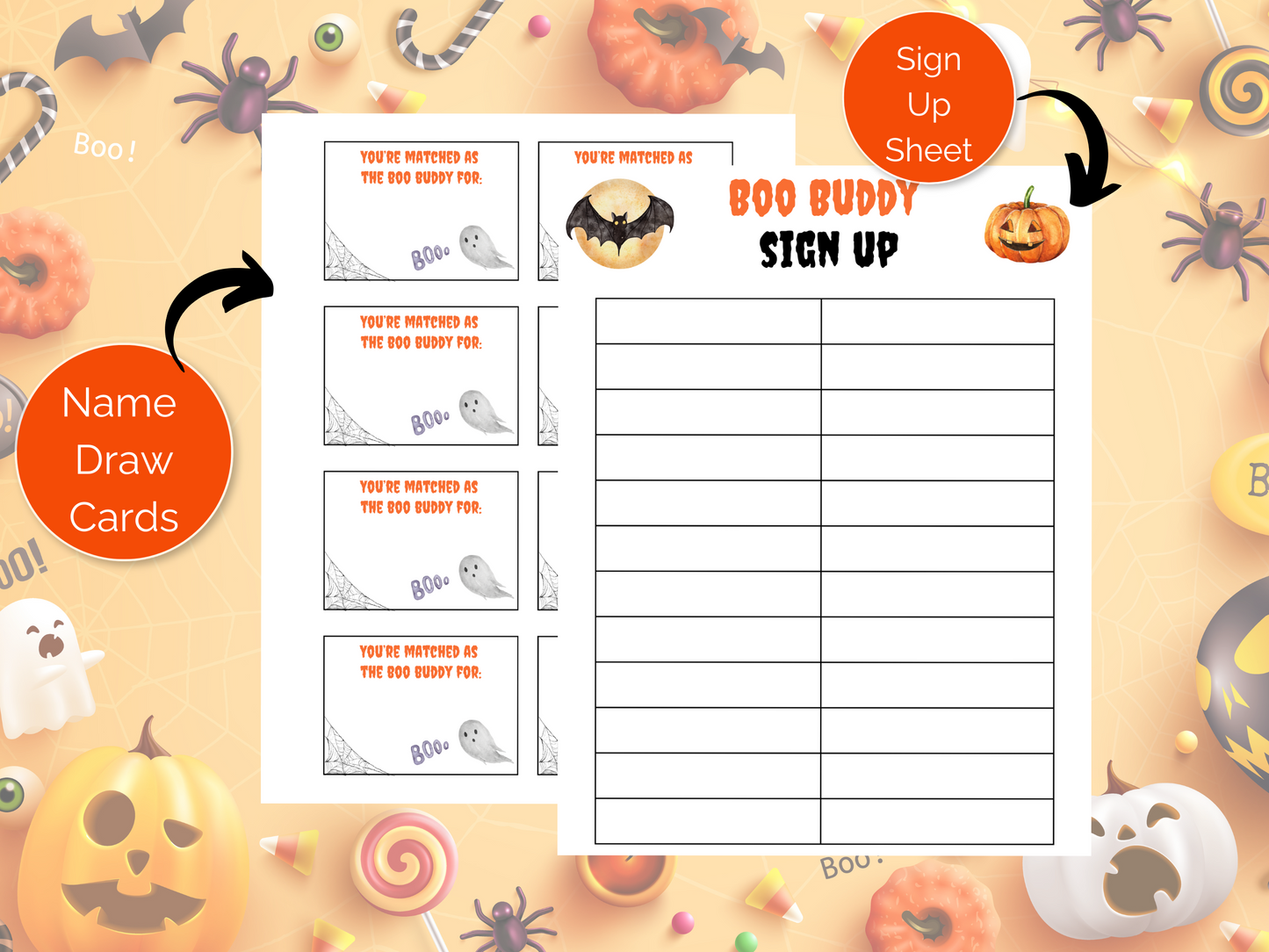 Halloween Boo Buddy Questionnaire