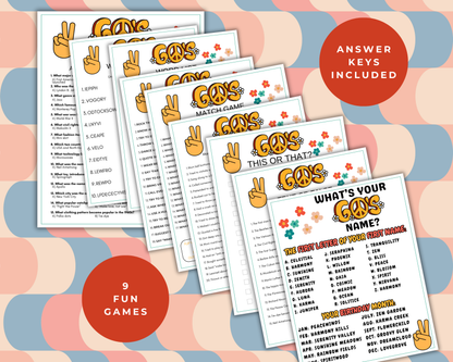 60s Party Game Bundle