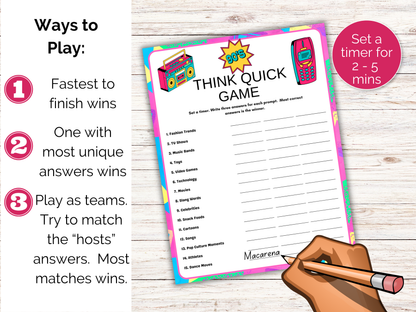 90s Thick Quick