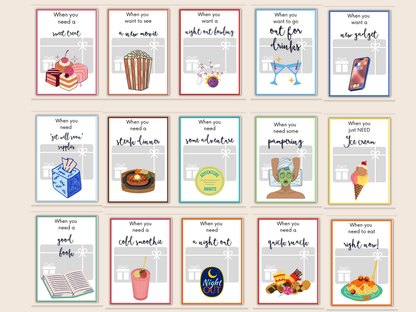 Bachelorette Gift Card Book Editable or Printable
