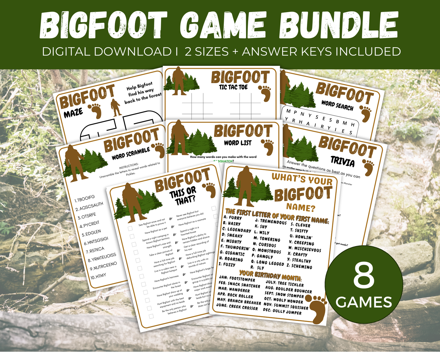 Bigfoot Games Bundle