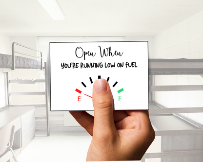 Open When Envelope Labels for College