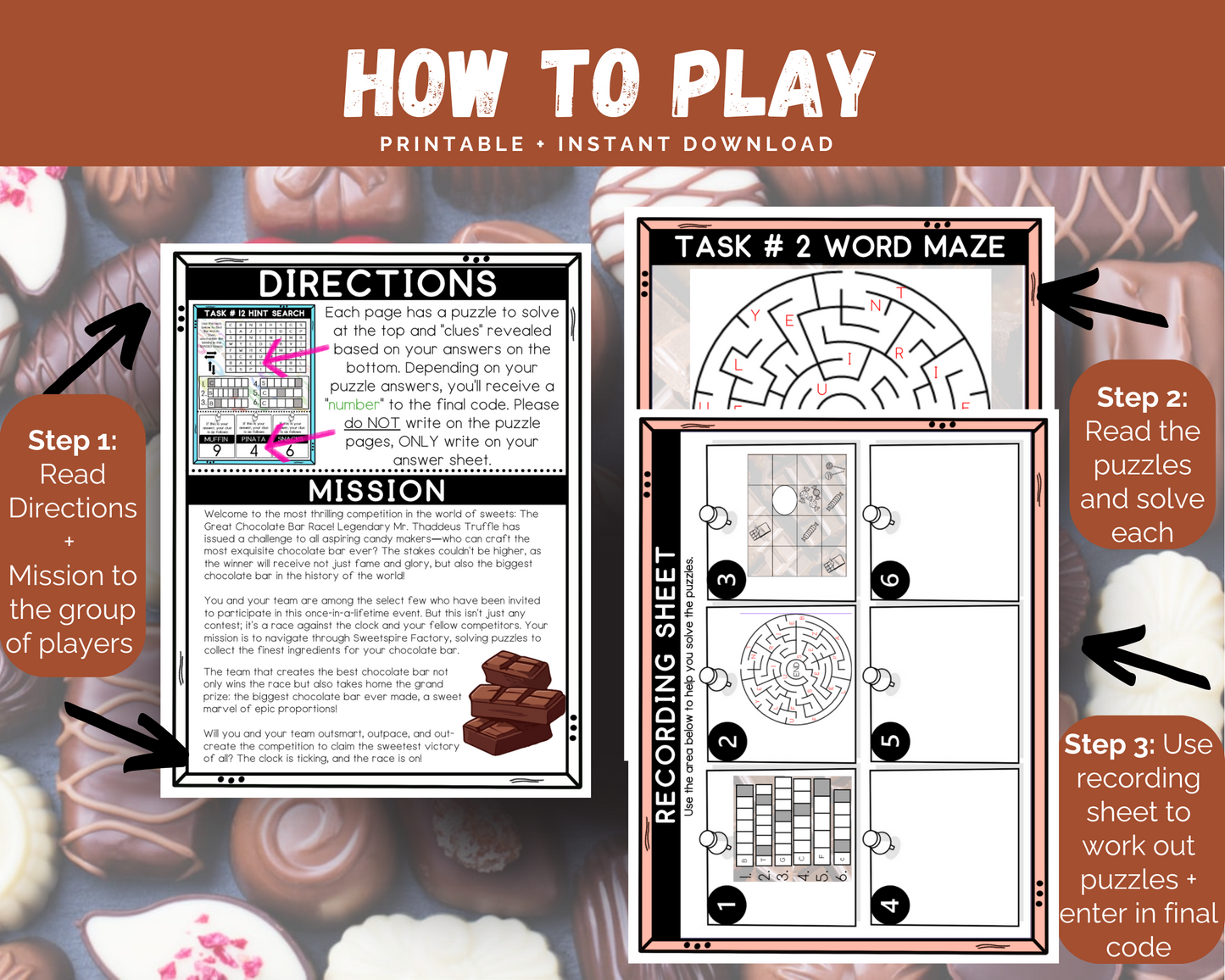 Chocolate Escape Room