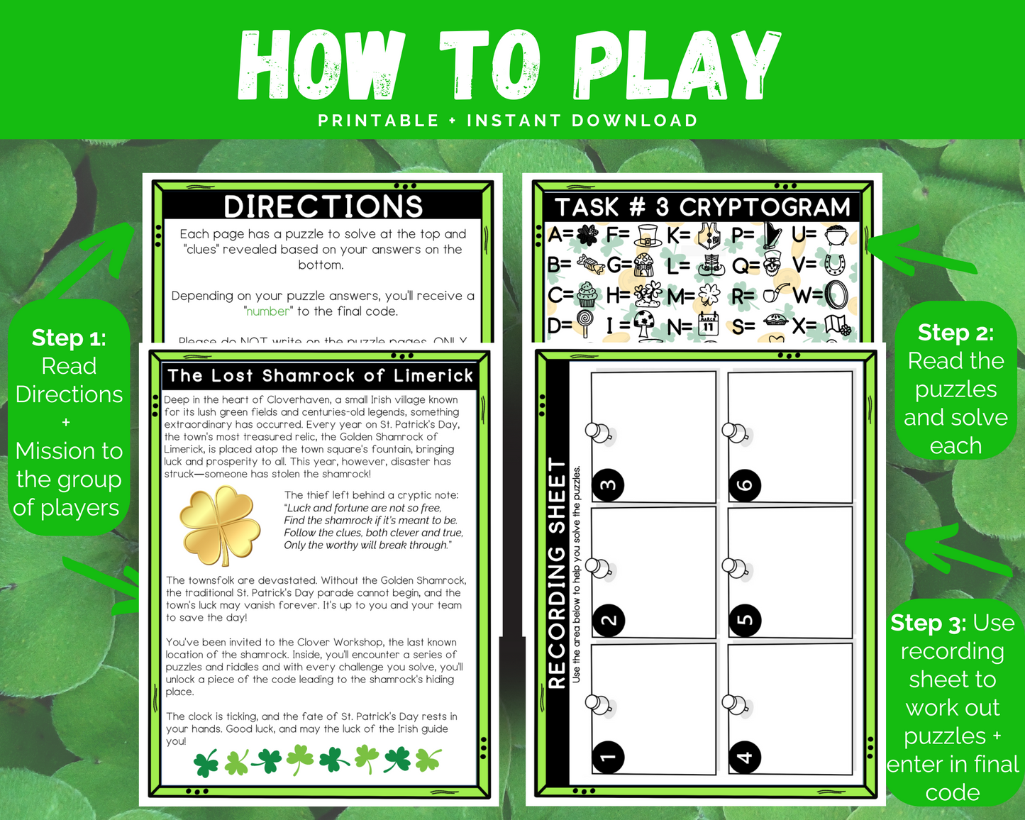 Shamrock Escape Room