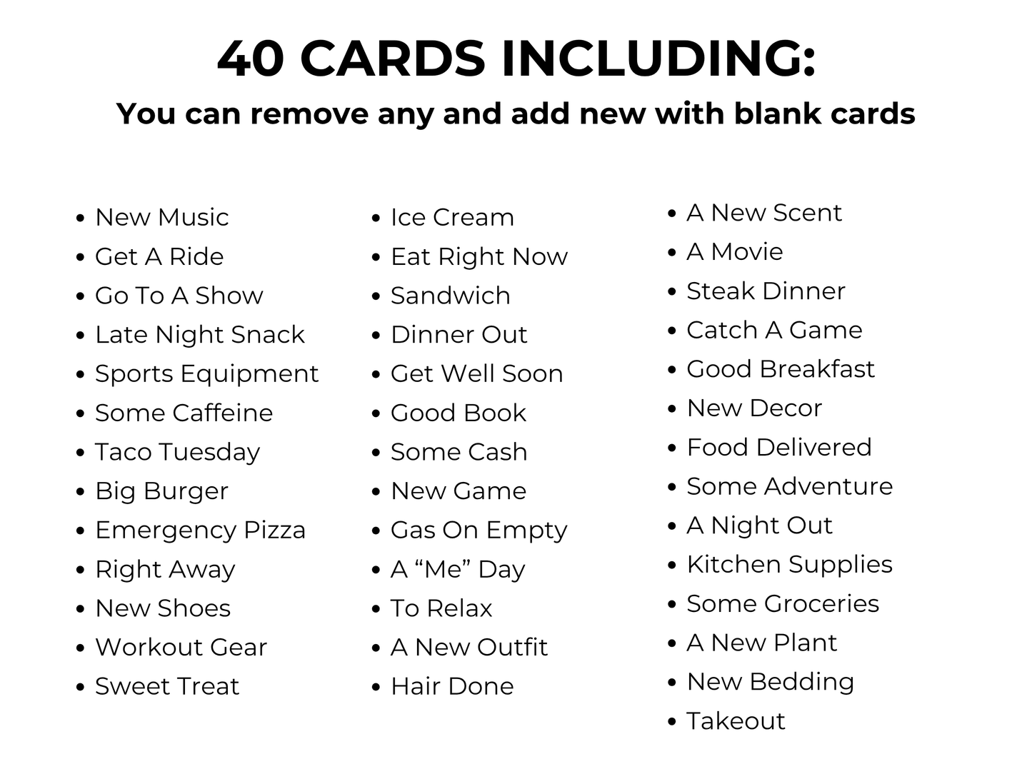 Moving Out Gift Card Book Editable or Printable