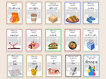 New Mom Gift Card Book Editable or Printable