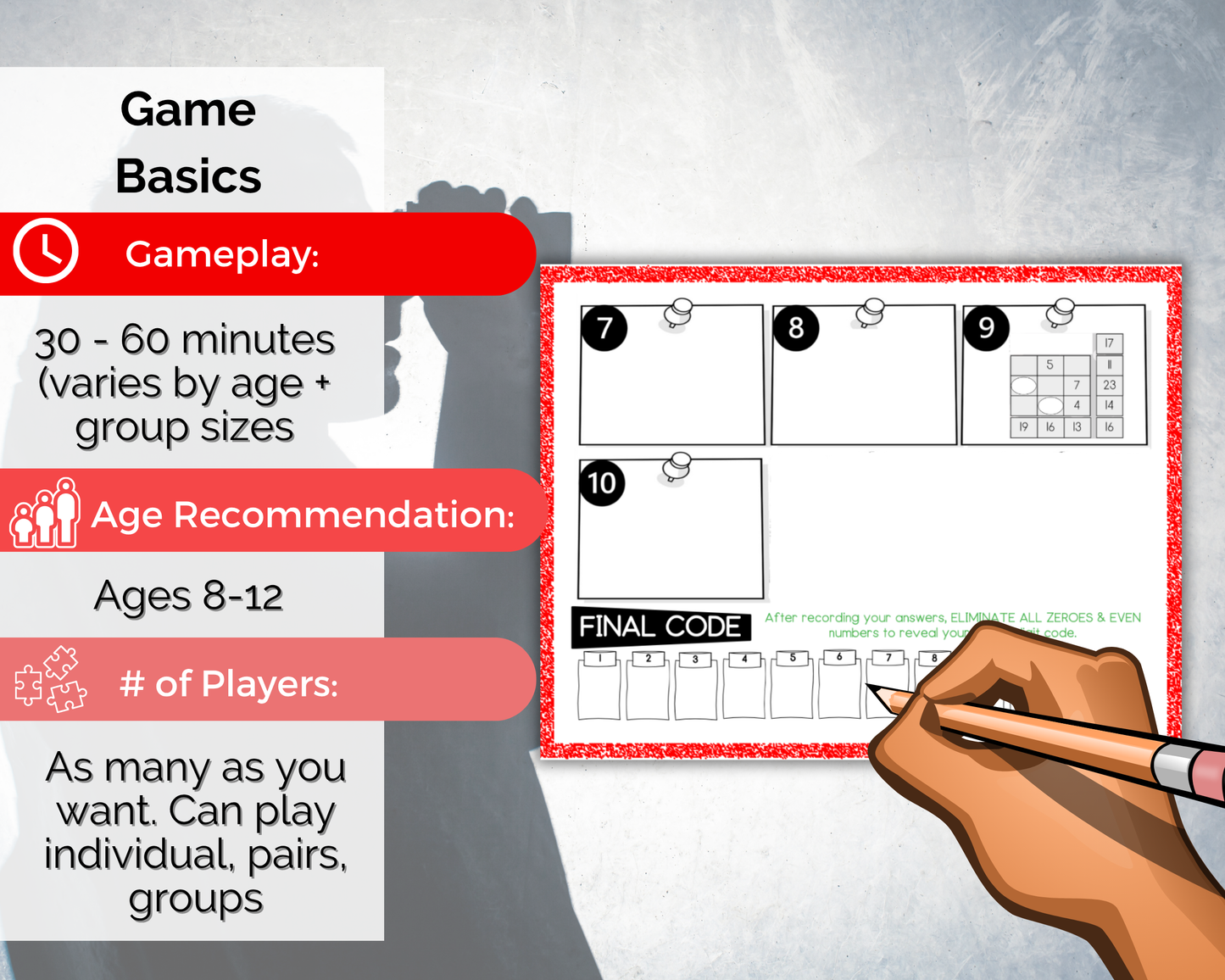 Spy Adventure Escape Room for Kids