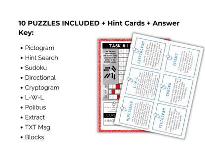 Spy Adventure Escape Room for Kids