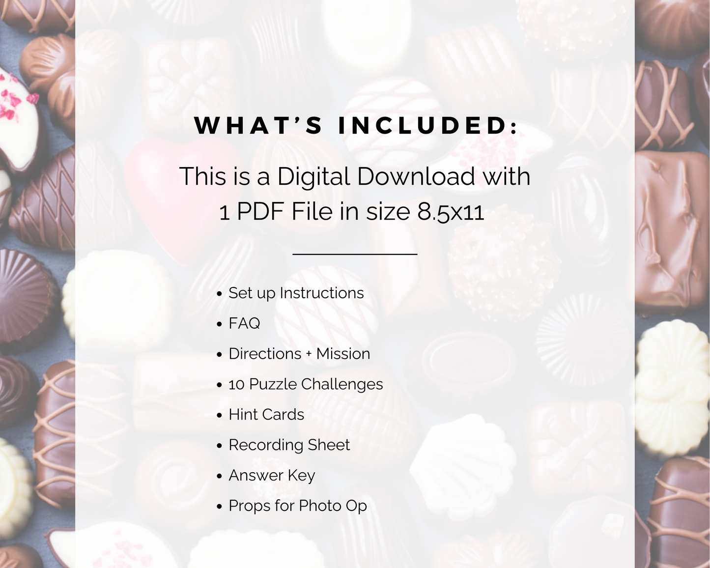 Chocolate Escape Room