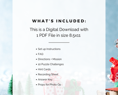 Santa Workshop Escape Room