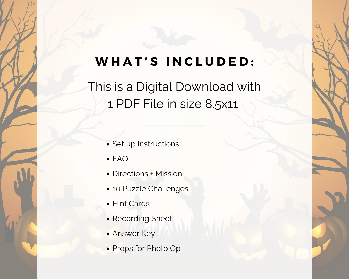 Halloween Escape Room for Kids