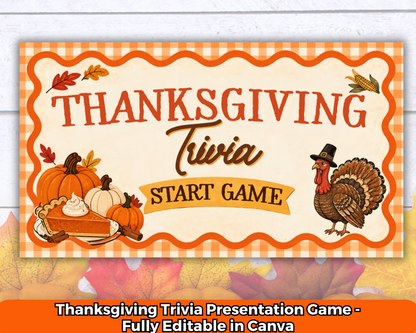 Thanksgiving Trivia Presentation Game