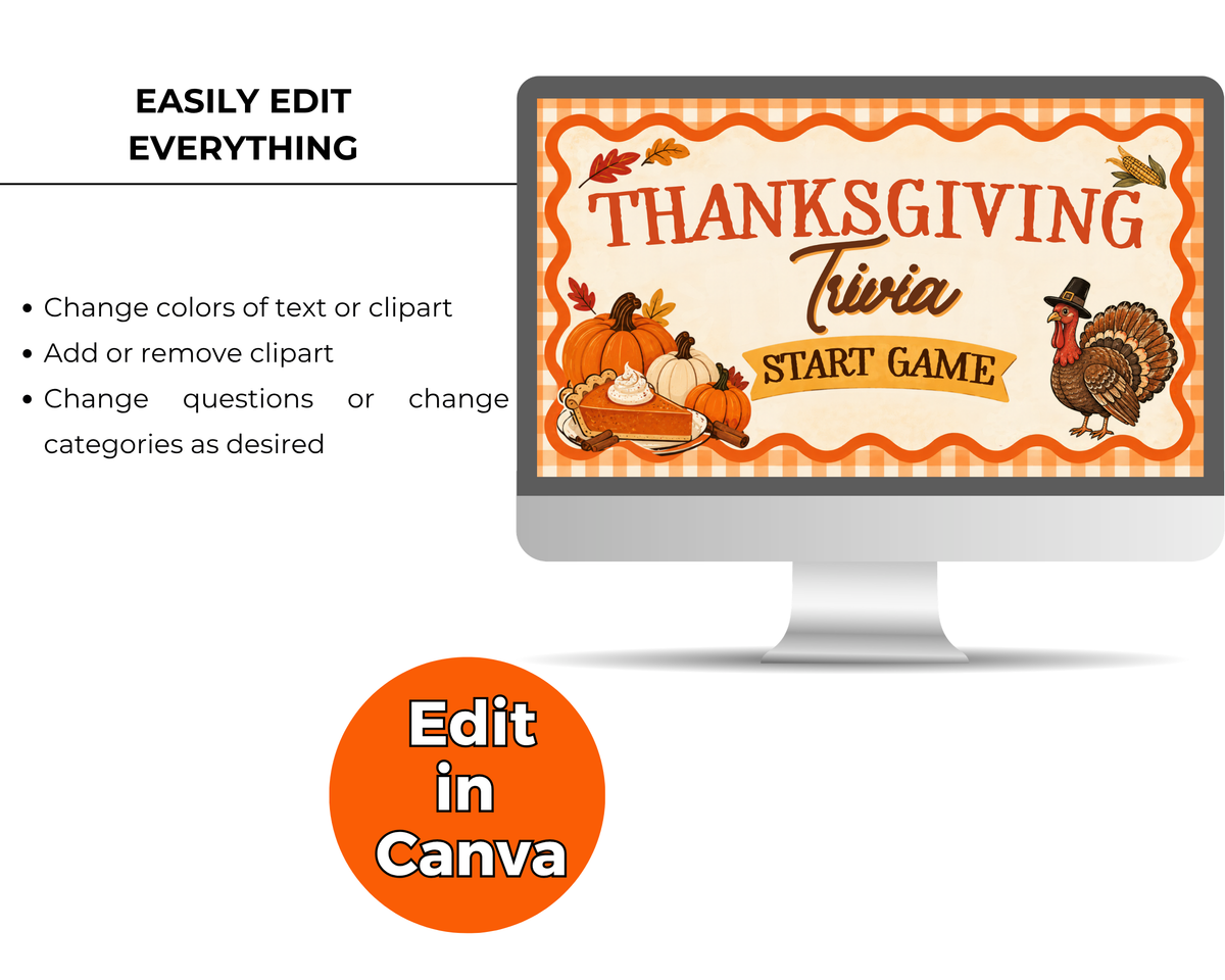 Thanksgiving Trivia Presentation Game