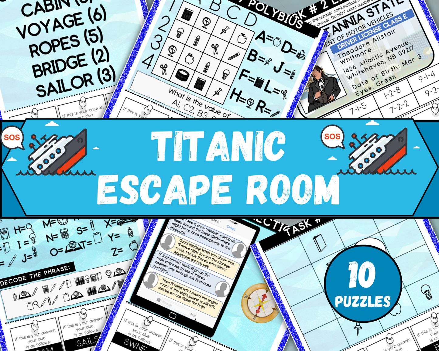 Titanic Escape Room for Kids