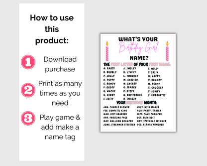 Adult Birthday Games For Her Bundle