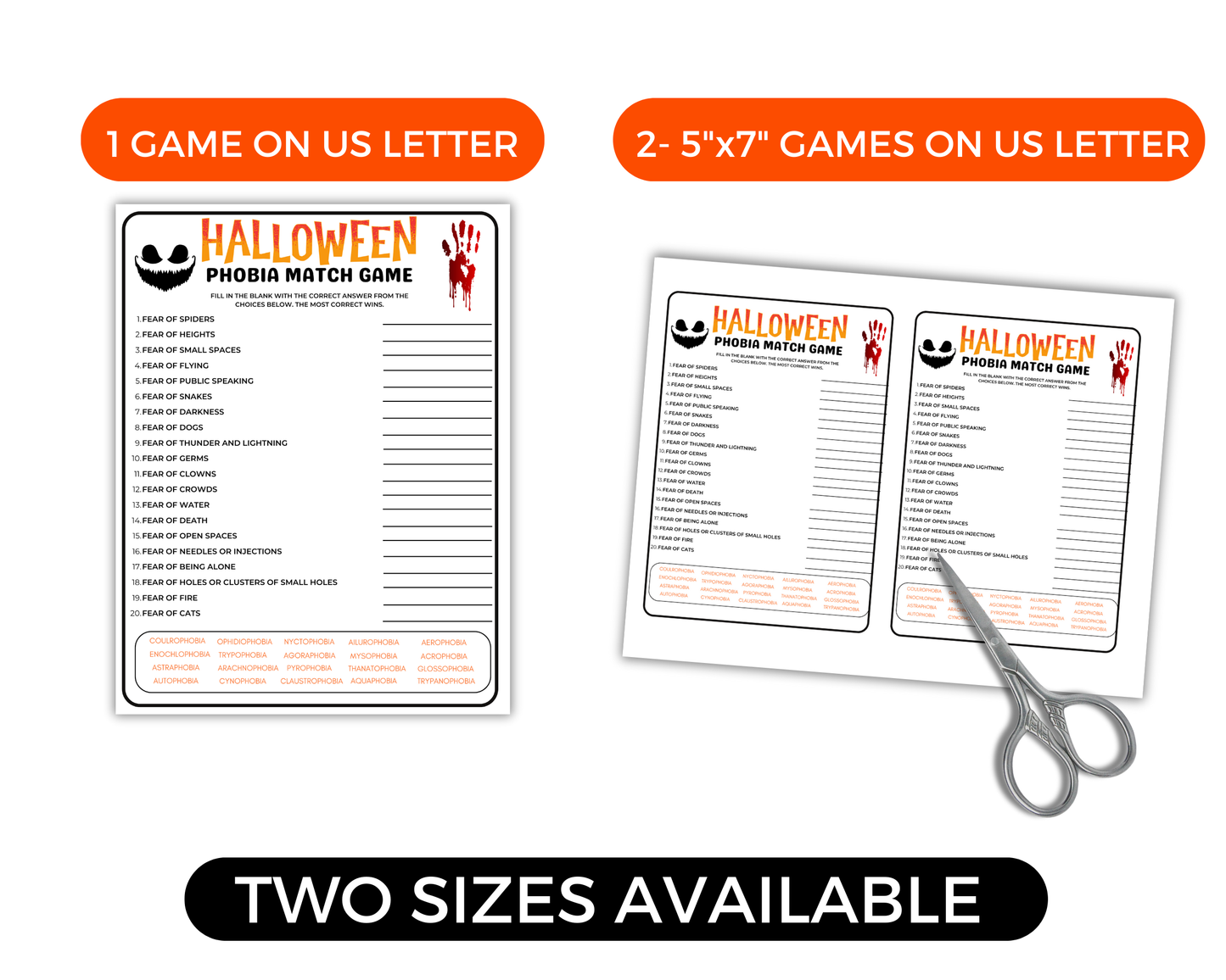 Adult Halloween Games Bundle