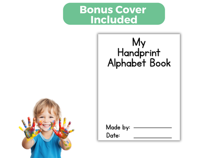 Alphabet Handprint Art Bundle