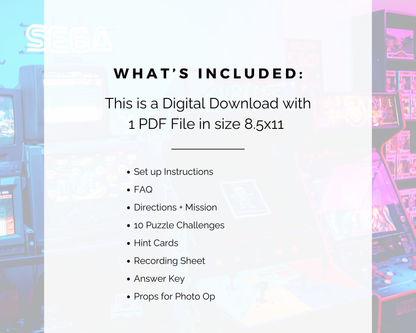 Arcade Escape Room for Kids