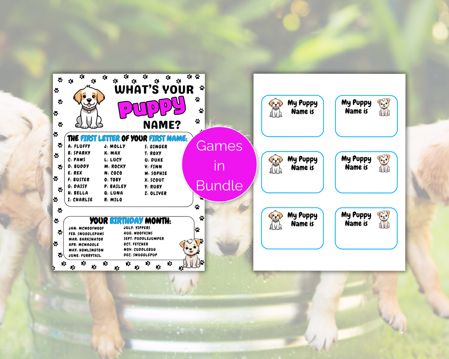 Dog Party Games