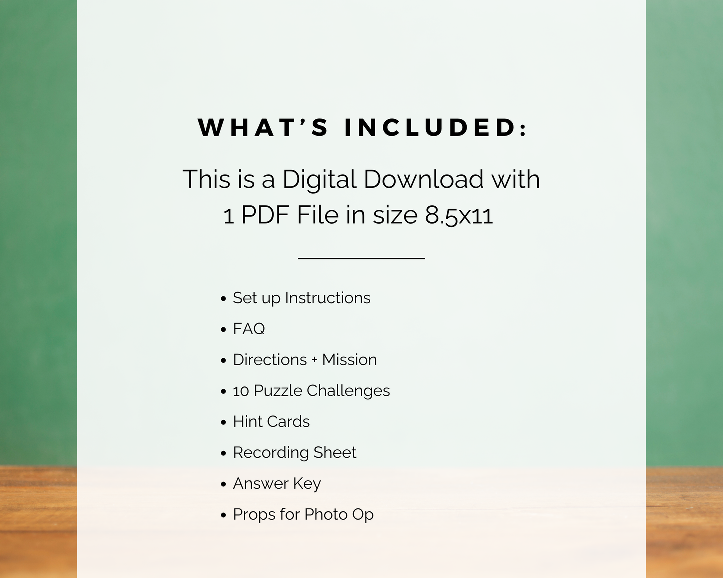 Back To School Escape Room for Kids