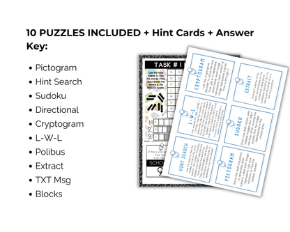 Back To School Escape Room for Kids