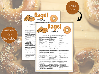 Bagel Trivia Game