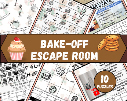 Baking Escape Room Game