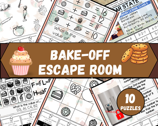 Baking Escape Room Game