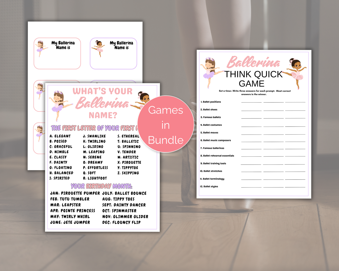 Ballerina Game Bundle