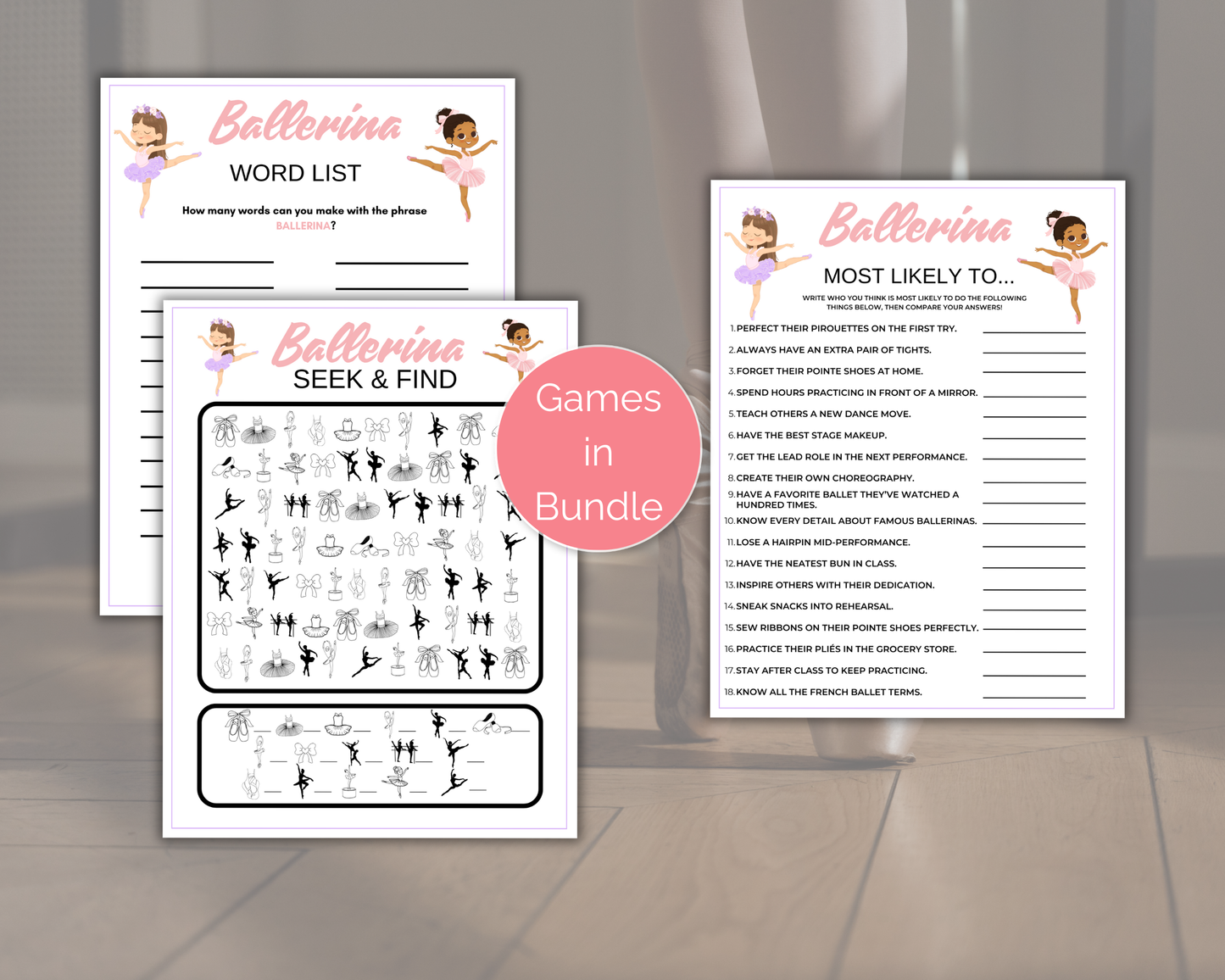 Ballerina Game Bundle