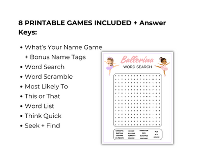 Ballerina Game Bundle