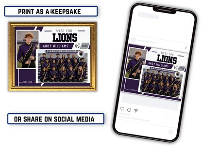 Editable Band Memory Mate Template