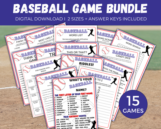 Baseball Game Bundle