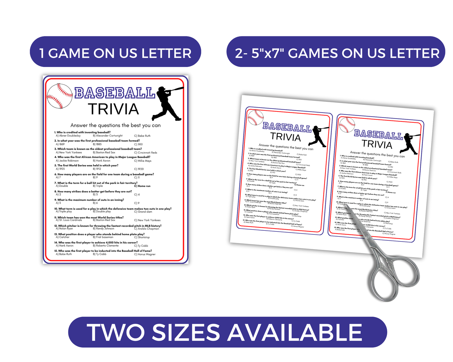 Baseball Game Bundle