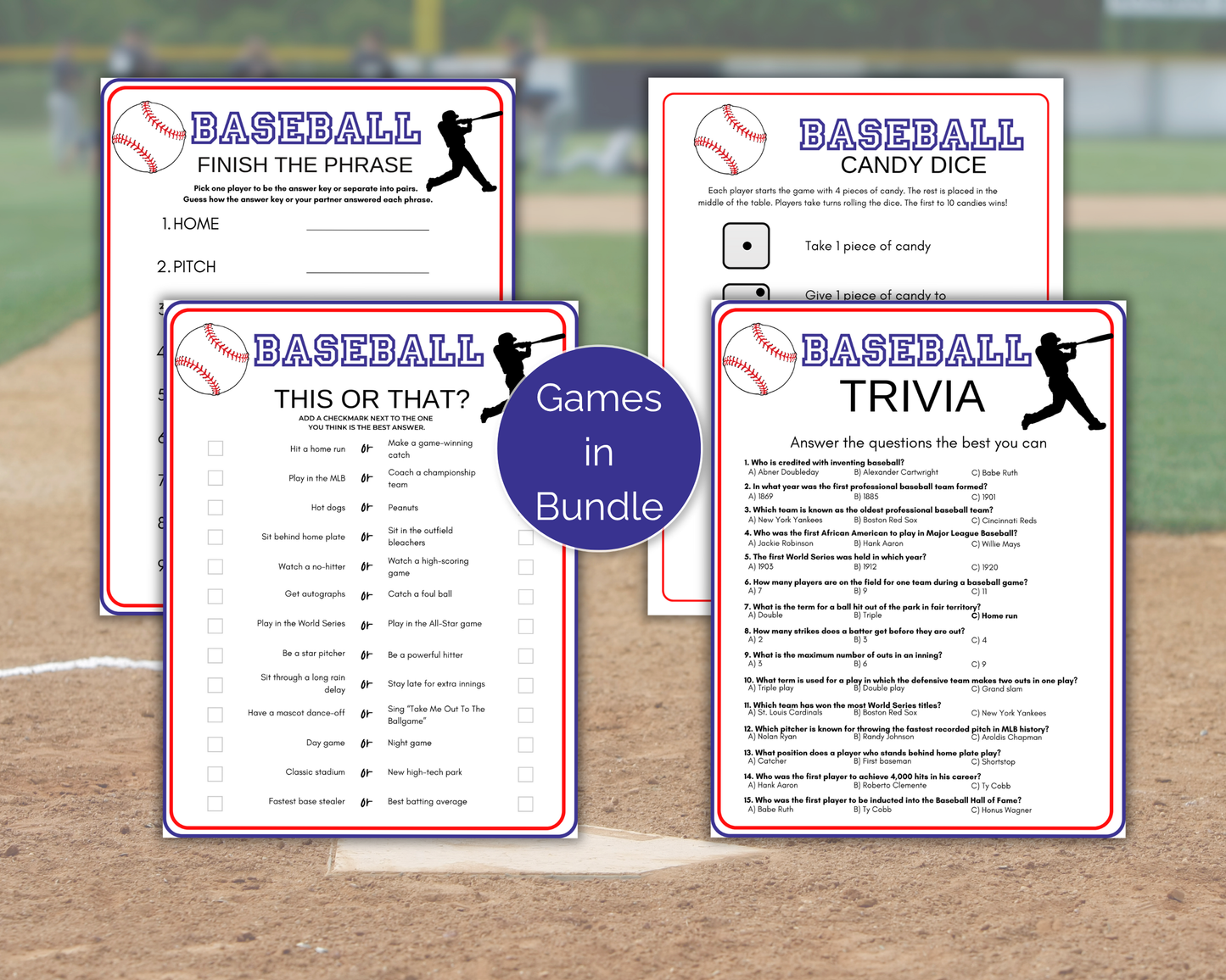 Baseball Game Bundle